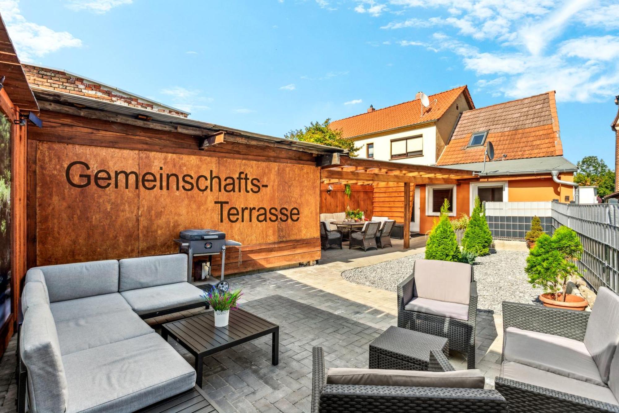 Apartment Harzlounge Center Thale - Grill & Garden Exteriör bild